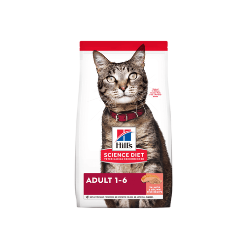 Comida Para Gato Hills Adulto Salmon y Arroz 3.5lb